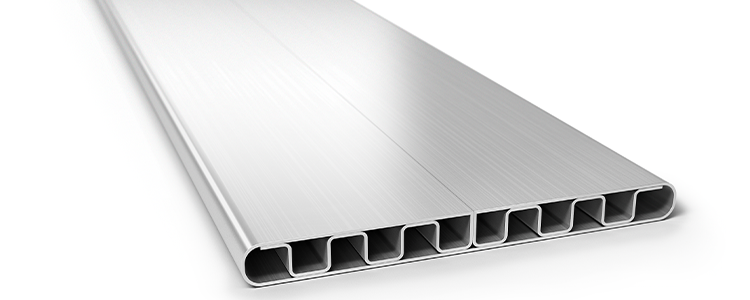 Folded tubes.